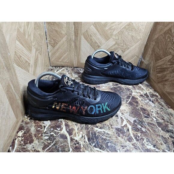 Asics Woman's Gel Kayano 25 Black Shoes Size  8 - Picture 2 of 12